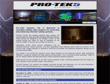 Tablet Screenshot of pro-tek5.com